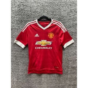 Adidas Climacool Manchester United 2015/16 Home Soccer‎ Jersey Red Mens Size XL